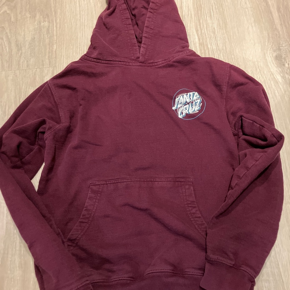 Boys Santa Cruz hoodie M
